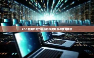 PDD新用户助力平台的深度解析与使用指南