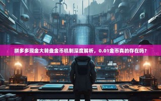 拼多多现金大转盘金币机制深度解析，0.01金币真的存在吗？
