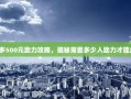 拼多多500元助力攻略，揭秘需要多少人助力才能成功！