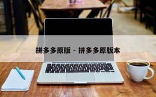 拼多多原版 - 拼多多原版本