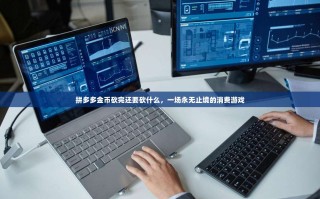 拼多多金币砍完还要砍什么，一场永无止境的消费游戏