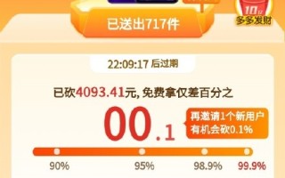 上海律师起诉拼多多砍价差 0.09%，平台回应活动真实