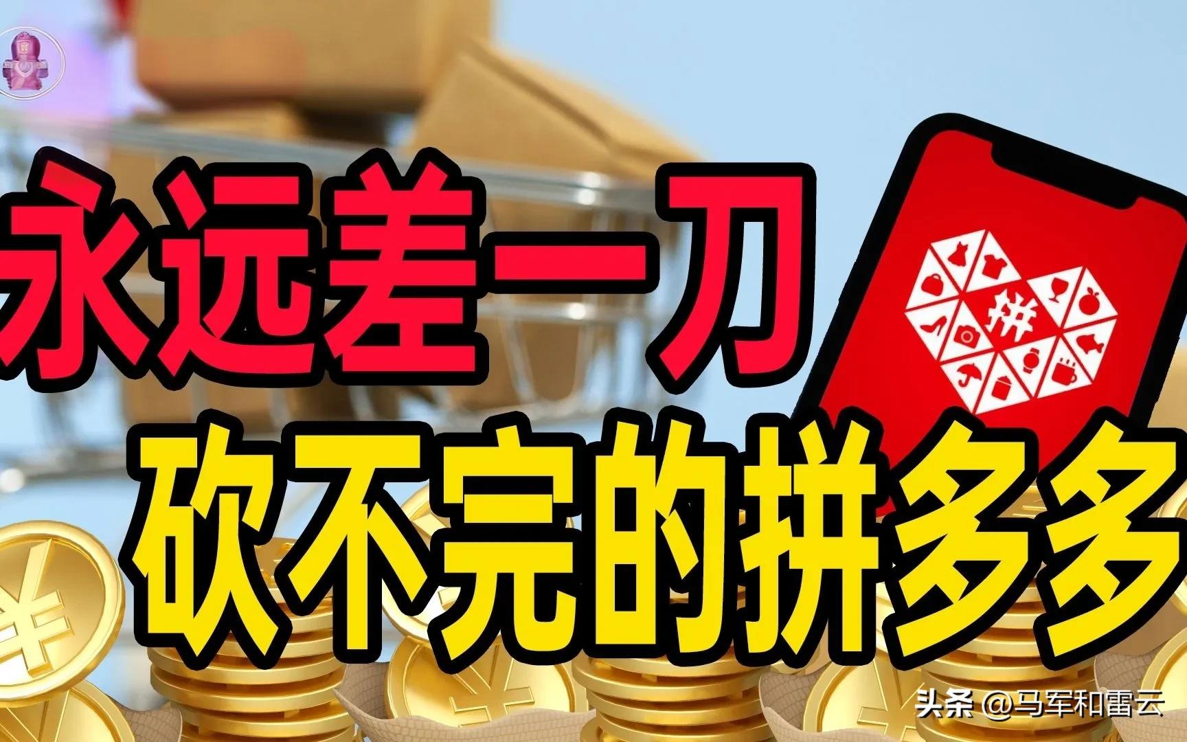 千亿美金级别公司里的拼多多，凭啥能3年上市6年市值过千亿？-第3张图片-拼多多助力