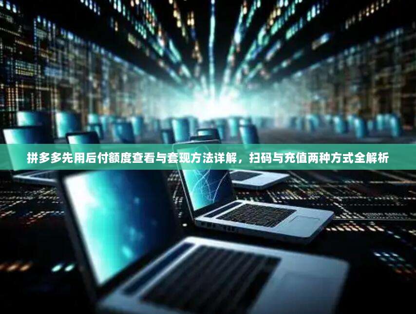 拼多多先用后付额度查看与套现方法详解,扫码与充值两种方式全解析-第1张图片-拼多多助力 拼多多先用后付额度查看与套现方法详解,扫码与充值两种方式全解析-第1张图片-拼多多助力