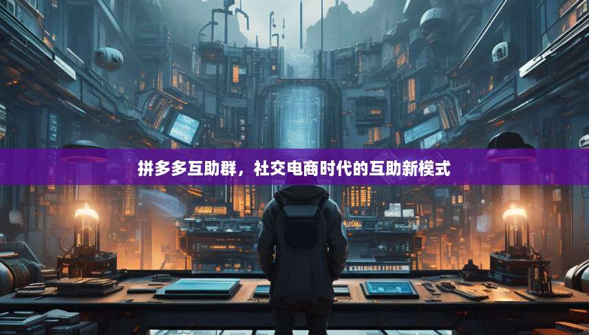 拼多多互助群,社交电商时代的互助新模式-第1张图片-拼多多助力 拼多多互助群,社交电商时代的互助新模式-第1张图片-拼多多助力