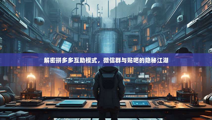 解密拼多多互助模式,微信群与贴吧的隐秘江湖-第1张图片-拼多多助力 解密拼多多互助模式,微信群与贴吧的隐秘江湖-第1张图片-拼多多助力