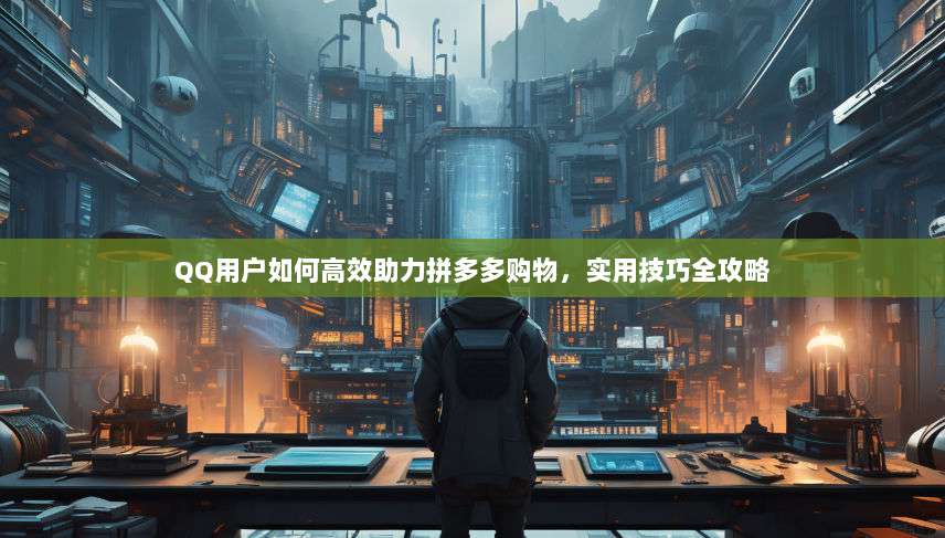 QQ用户如何高效助力拼多多购物，实用技巧全攻略-第1张图片-拼多多助力