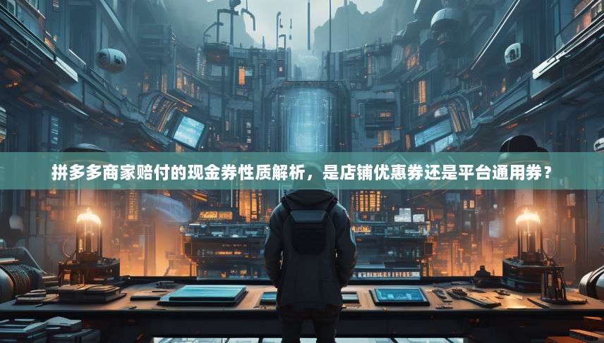 拼多多商家赔付的现金券性质解析,是店铺优惠券还是平台通用券?-第1张图片-拼多多助力 拼多多商家赔付的现金券性质解析,是店铺优惠券还是平台通用券?-第1张图片-拼多多助力