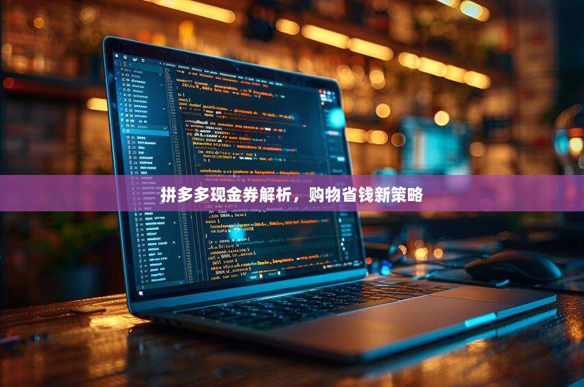 拼多多现金券解析，购物省钱新策略-第1张图片-拼多多助力