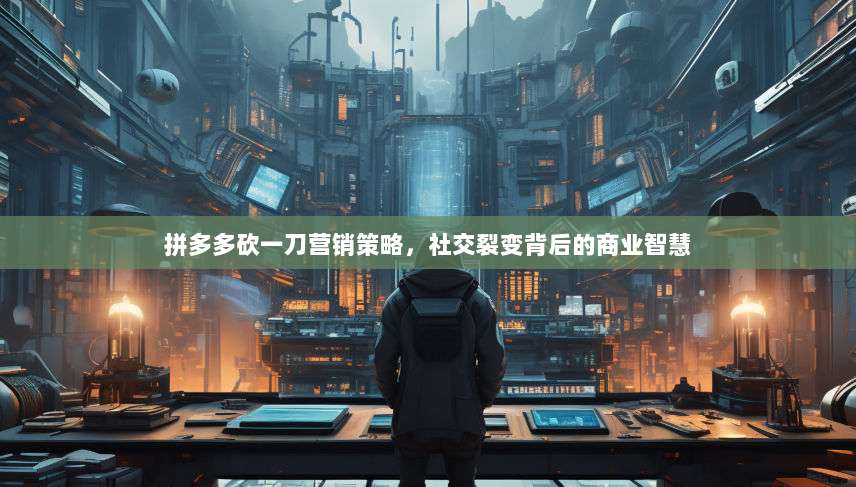 拼多多砍一刀营销策略,社交裂变背后的商业智慧-第1张图片-拼多多助力 拼多多砍一刀营销策略,社交裂变背后的商业智慧-第1张图片-拼多多助力