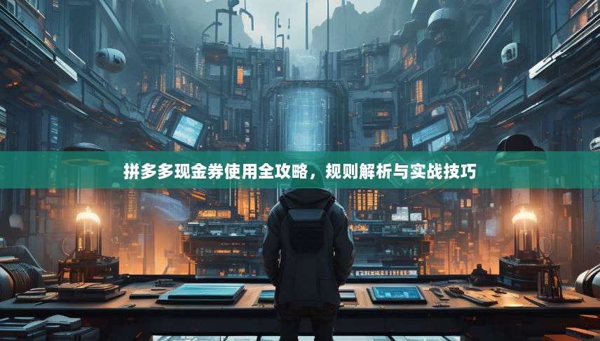 拼多多现金券使用全攻略，规则解析与实战技巧-第1张图片-拼多多助力