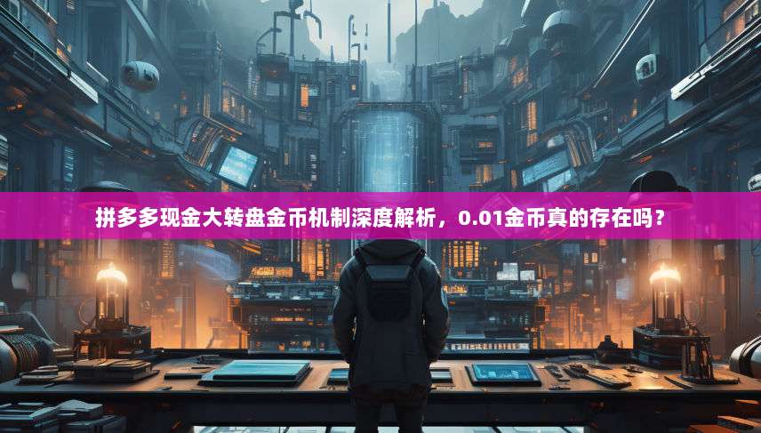 拼多多现金大转盘金币机制深度解析,0.01金币真的存在吗?-第1张图片-拼多多助力 拼多多现金大转盘金币机制深度解析,0.01金币真的存在吗?-第1张图片-拼多多助力