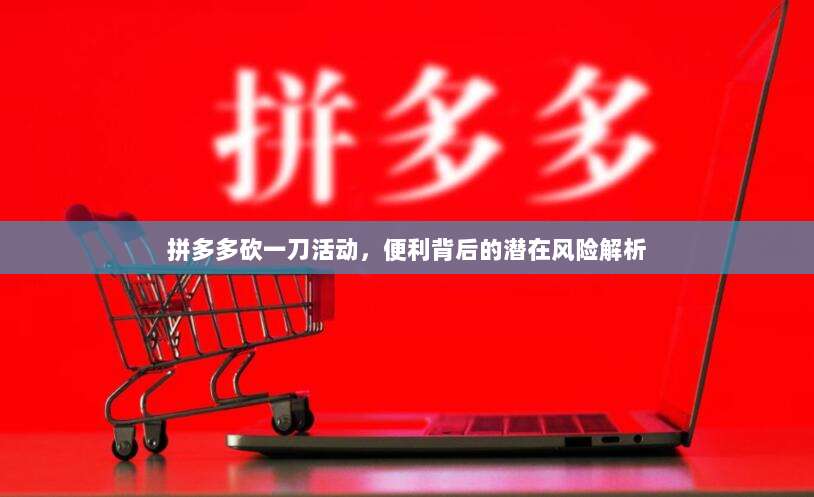 拼多多砍一刀活动,便利背后的潜在风险解析-第1张图片-拼多多助力 拼多多砍一刀活动,便利背后的潜在风险解析-第1张图片-拼多多助力