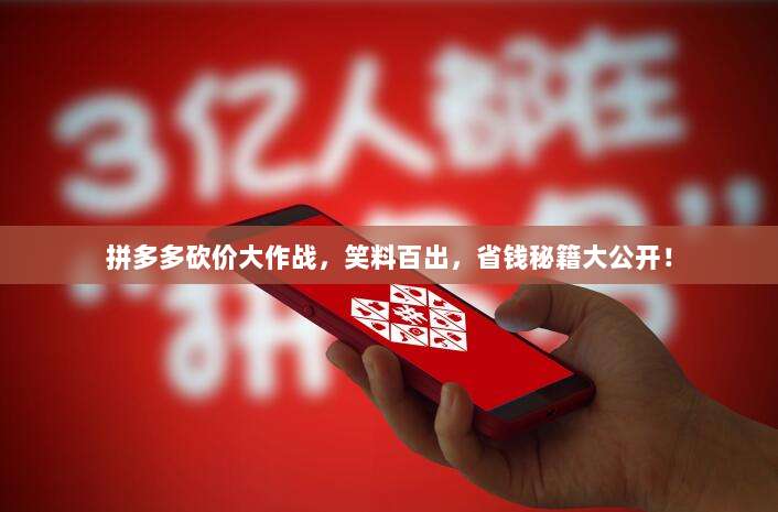 拼多多砍价大作战,笑料百出,省钱秘籍大公开!-第1张图片-拼多多助力 拼多多砍价大作战,笑料百出,省钱秘籍大公开!-第1张图片-拼多多助力