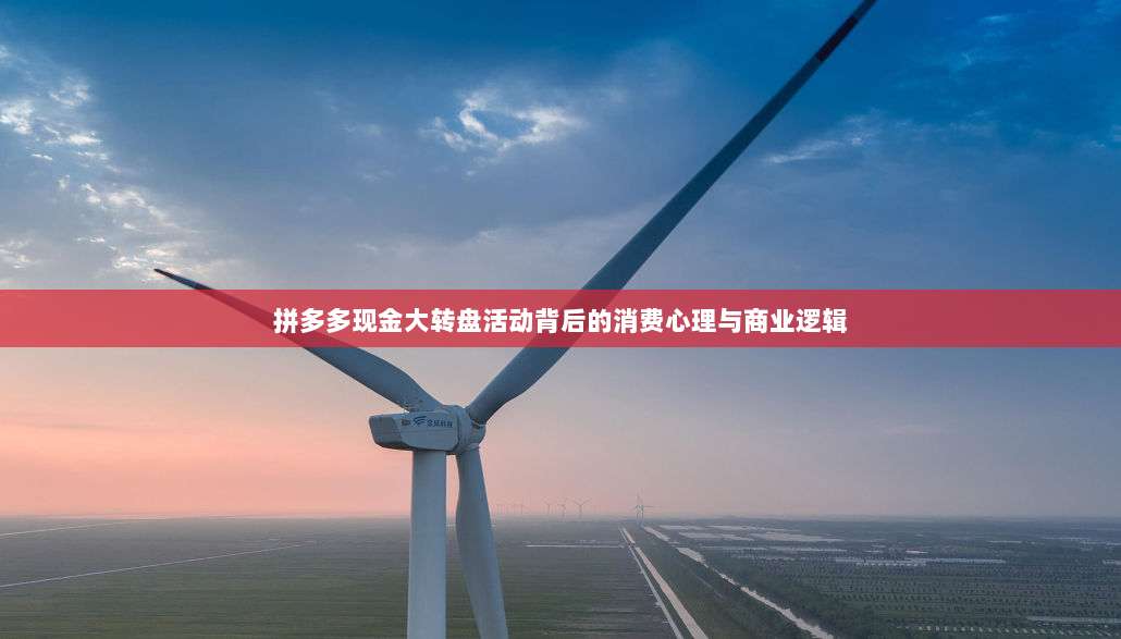 拼多多现金大转盘活动背后的消费心理与商业逻辑-第1张图片-拼多多助力 拼多多现金大转盘活动背后的消费心理与商业逻辑-第1张图片-拼多多助力
