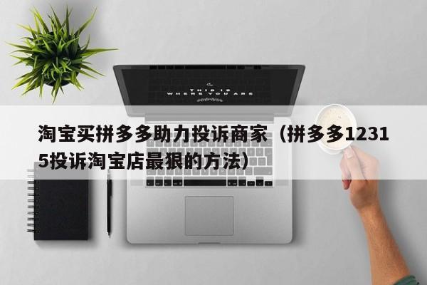 淘宝买拼多多助力投诉商家（拼多多12315投诉淘宝店最狠的方法）-第1张图片-拼多多助力