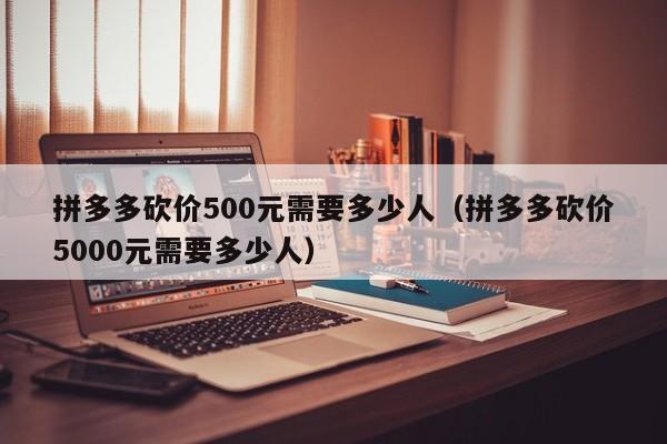 拼多多砍价500元需要多少人（拼多多砍价5000元需要多少人）-第1张图片-拼多多助力