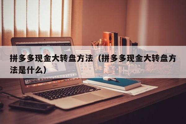拼多多现金大转盘方法（拼多多现金大转盘方法是什么）-第1张图片-拼多多助力