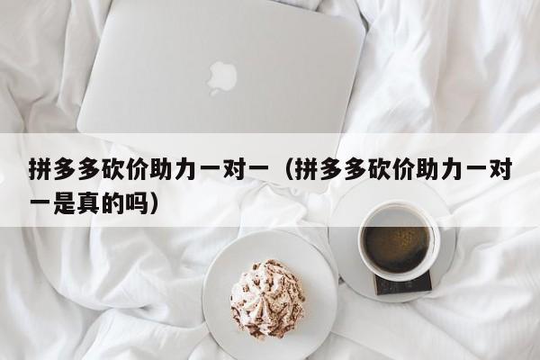 拼多多砍价助力一对一（拼多多砍价助力一对一是真的吗）-第1张图片-拼多多助力