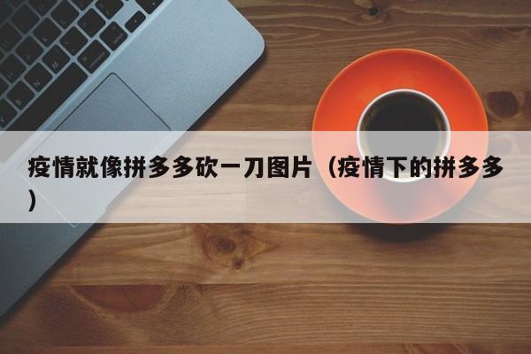 疫情就像拼多多砍一刀图片（疫情下的拼多多）-第1张图片-拼多多助力