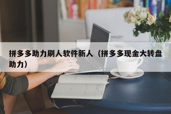 拼多多助力刷人软件新人（拼多多现金大转盘助力）-第1张图片-拼多多助力