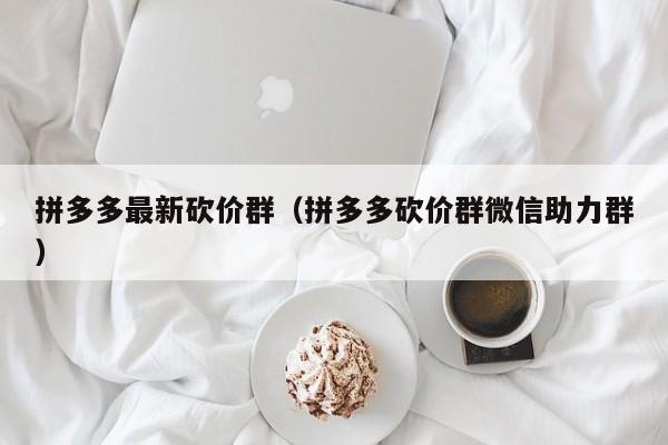 拼多多最新砍价群（拼多多砍价群微信助力群）-第1张图片-拼多多助力