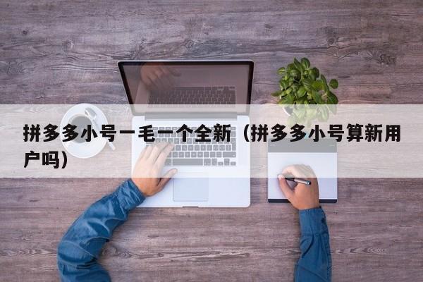 拼多多小号一毛一个全新（拼多多小号算新用户吗）-第1张图片-拼多多助力