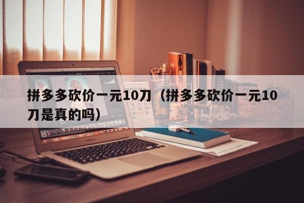 拼多多砍价一元10刀（拼多多砍价一元10刀是真的吗）-第1张图片-拼多多助力