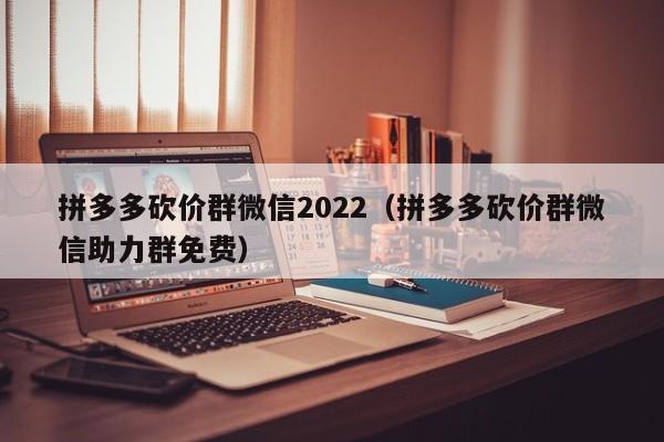 拼多多砍价群微信2022（拼多多砍价群微信助力群免费）-第1张图片-拼多多助力