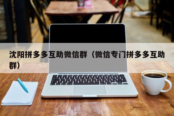沈阳拼多多互助微信群（微信专门拼多多互助群）-第1张图片-拼多多助力