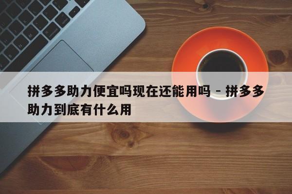 拼多多助力便宜吗现在还能用吗 - 拼多多助力到底有什么用-第1张图片-拼多多助力