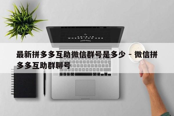最新拼多多互助微信群号是多少 - 微信拼多多互助群聊号-第1张图片-拼多多助力