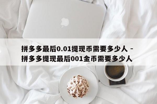拼多多最后0.01提现币需要多少人 - 拼多多提现最后001金币需要多少人-第1张图片-拼多多助力