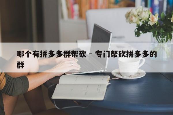 哪个有拼多多群帮砍 - 专门帮砍拼多多的群-第1张图片-拼多多助力
