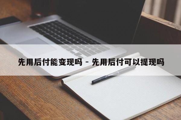 先用后付能变现吗 - 先用后付可以提现吗-第1张图片-拼多多助力