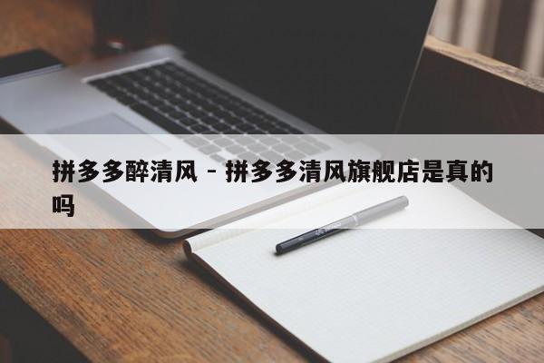 拼多多醉清风 - 拼多多清风旗舰店是真的吗-第1张图片-拼多多助力