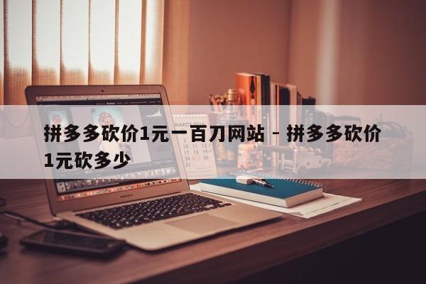 拼多多砍价1元一百刀网站 - 拼多多砍价1元砍多少-第1张图片-拼多多助力